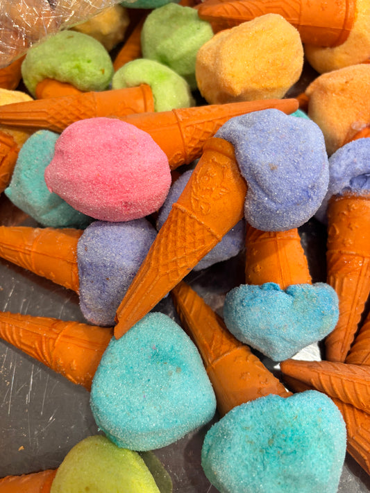 Freeze Dried Marshmallow Cones