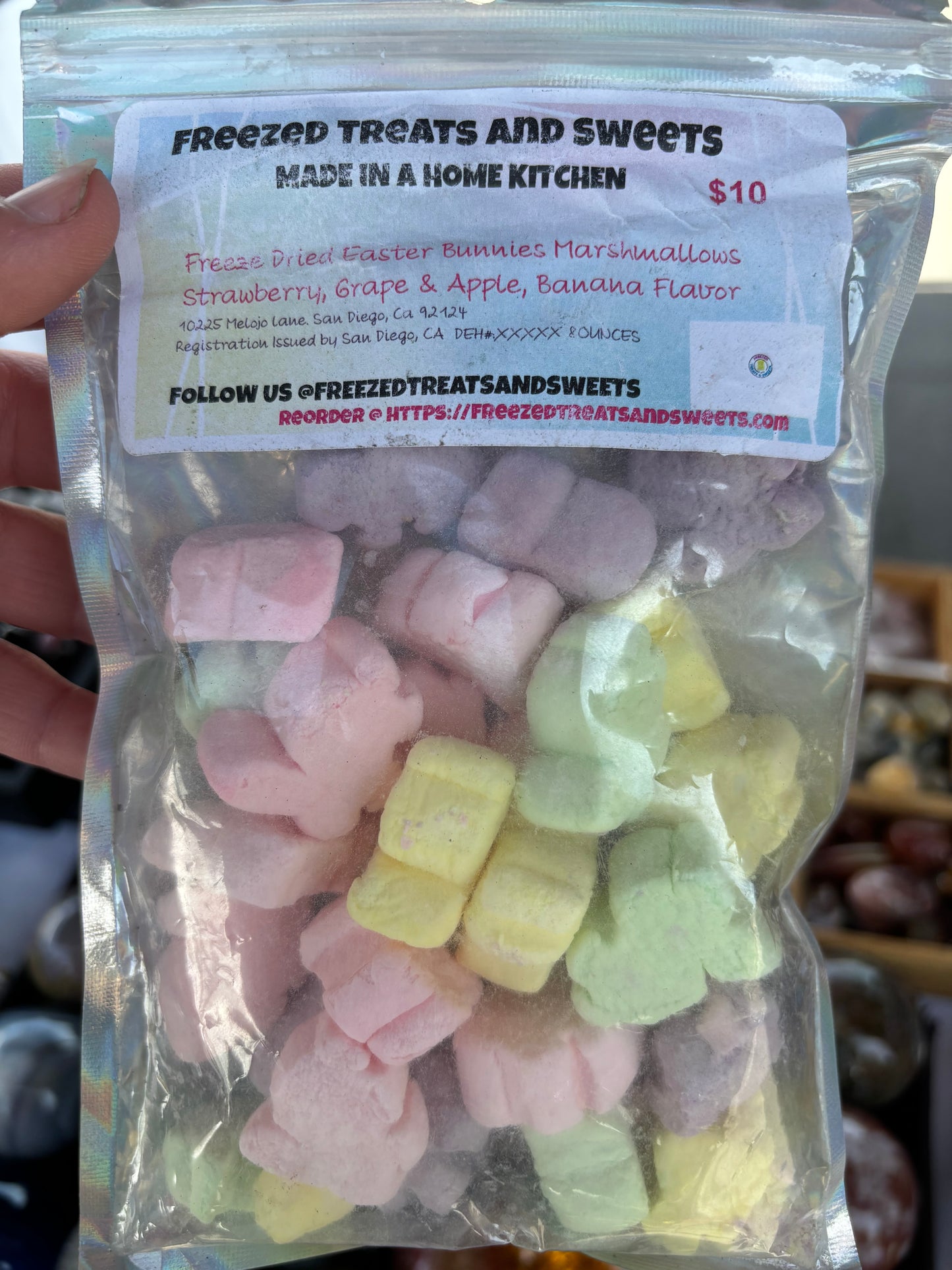 Freeze Dried Bunnies Easter Exclusive
