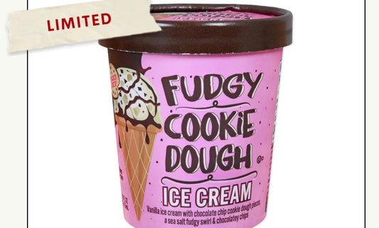 Freeze Dried Fudgy Cookie Dough Ice Cream