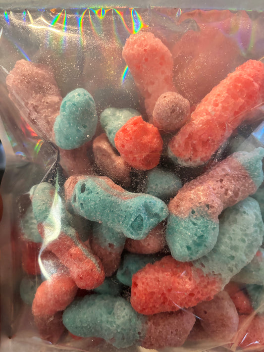 Freeze-Dried  Sour Wild Berry Trolli Freeze Dried Worms