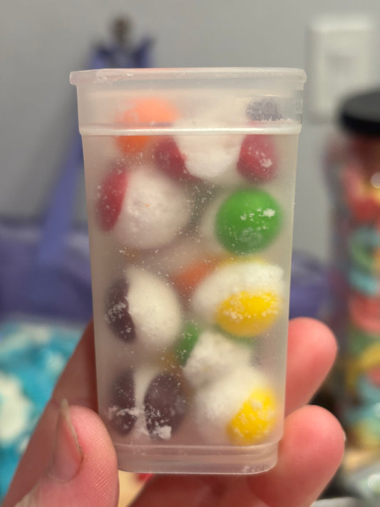 (1) Freeze Dried Skittle Stocking Stuffer Pop Top Addon