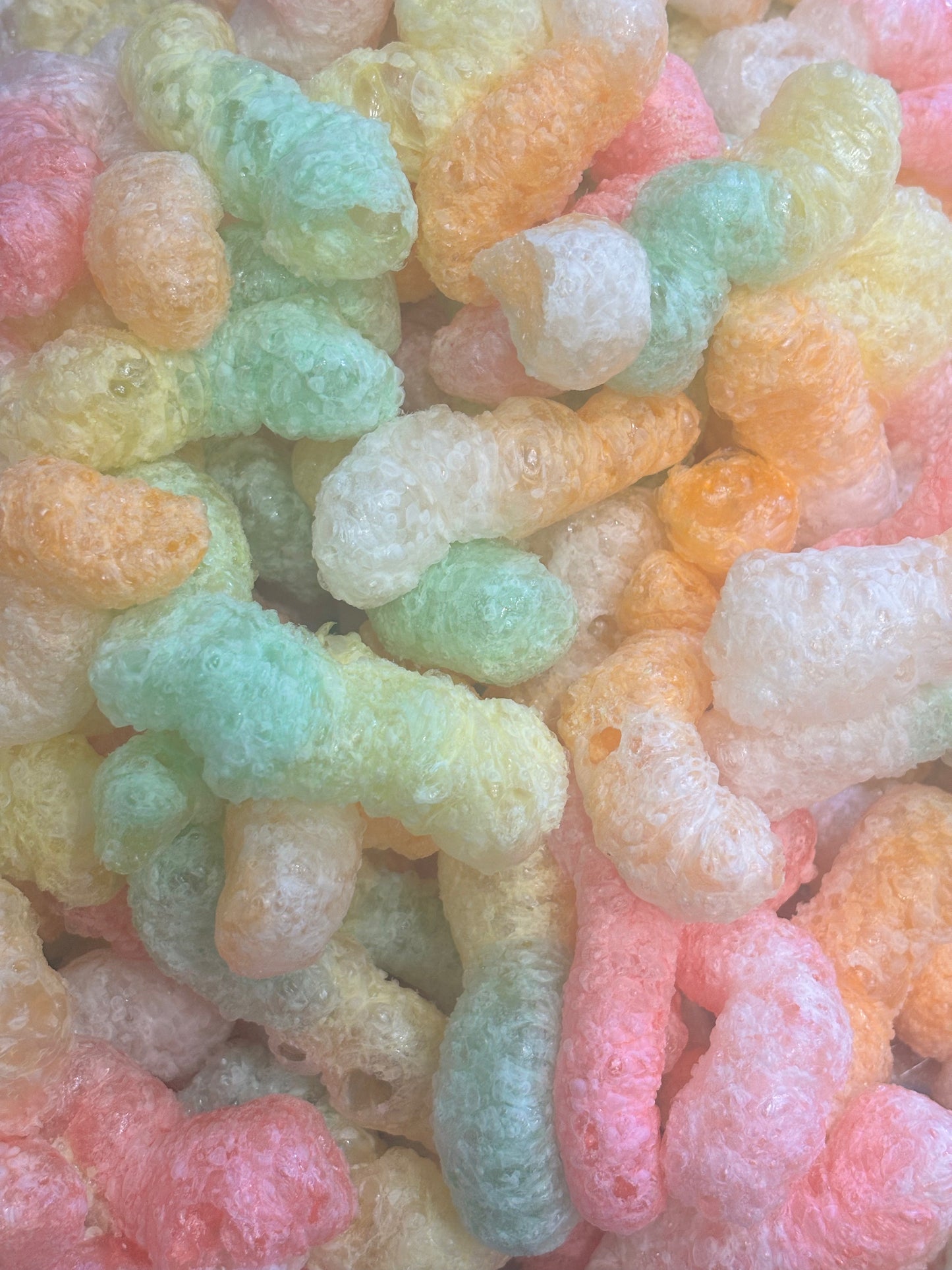 Freeze Dried Regular Gummy Worms