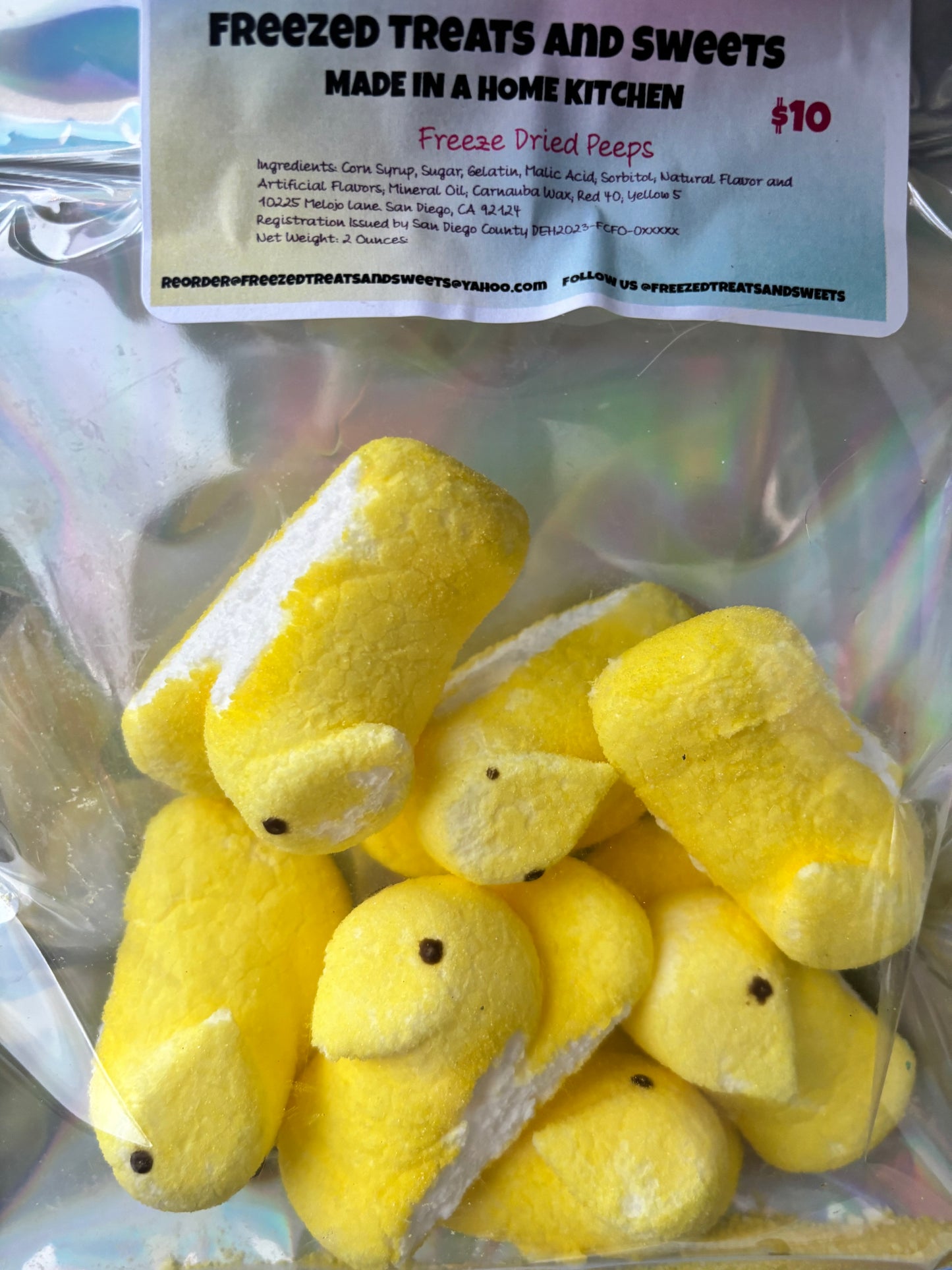 Freeze-Dried Peeps