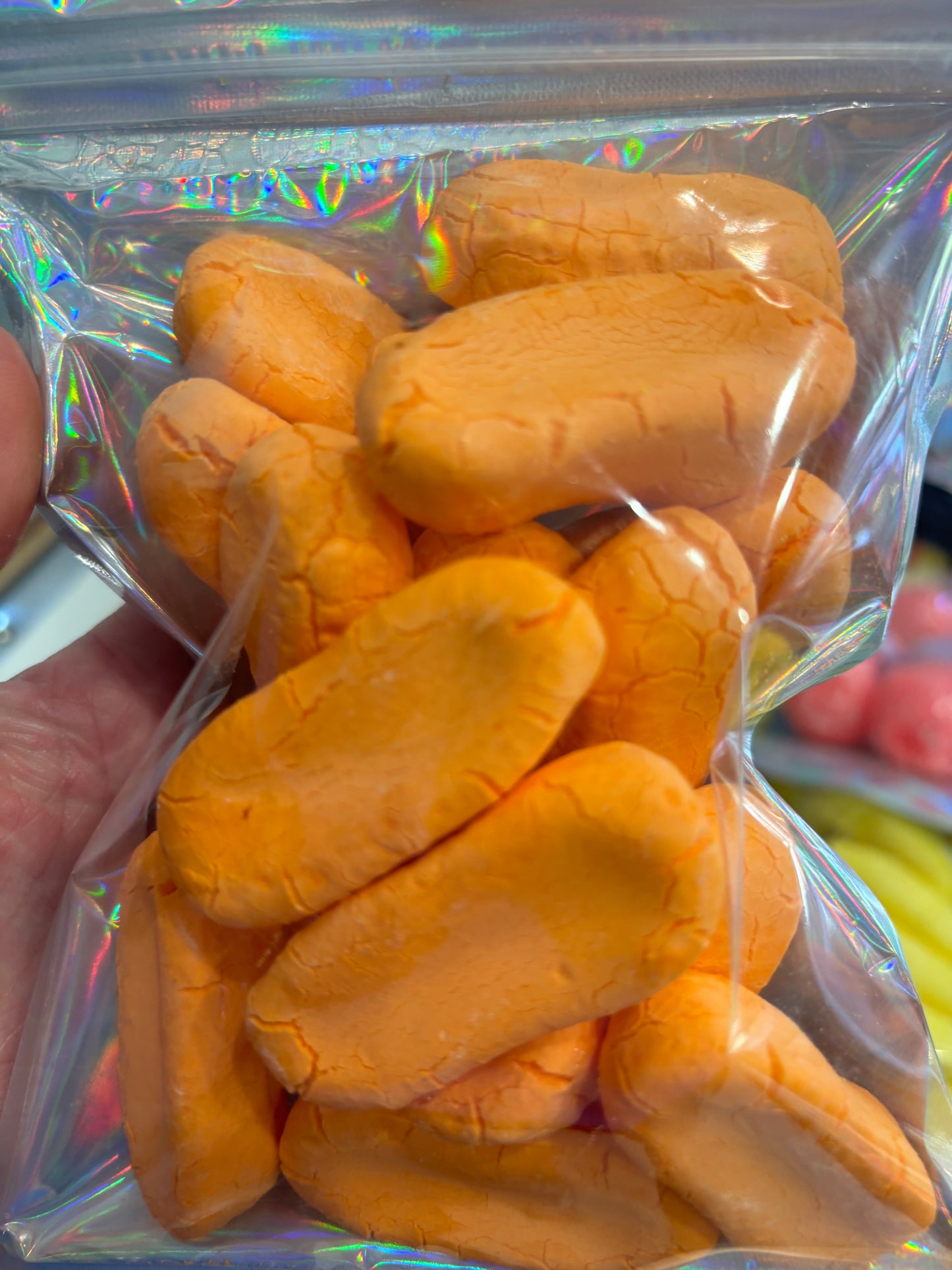 Freeze-Dried Circus Peanuts