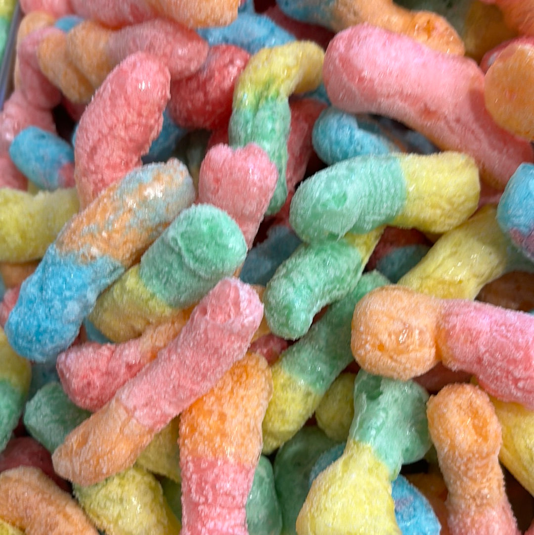 Freeze-Dried Sour Gummy Worms