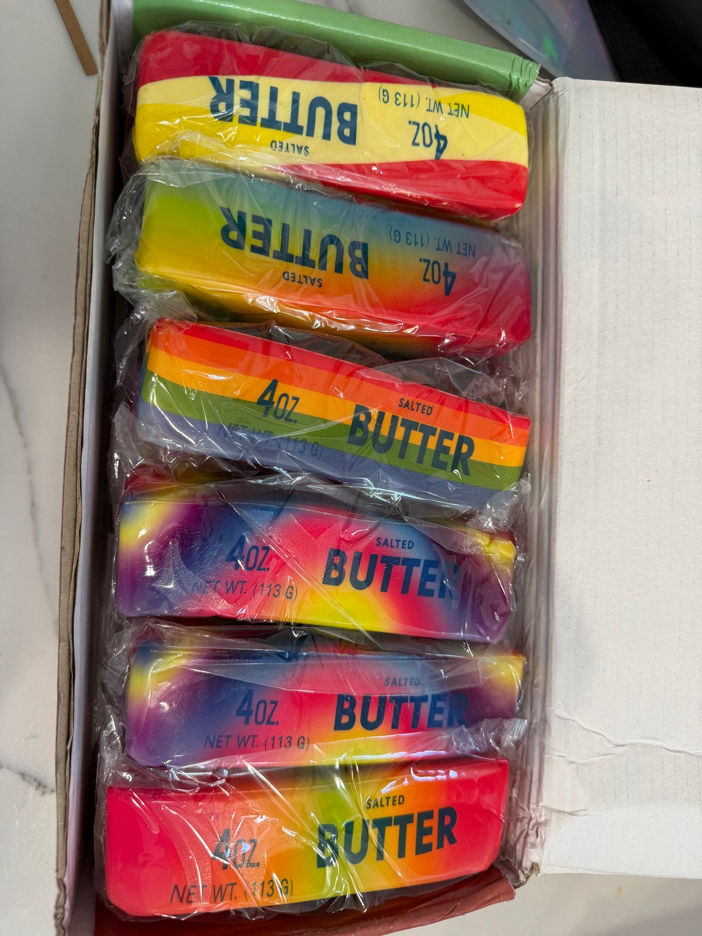 Butter Self Rising Squishy Toy