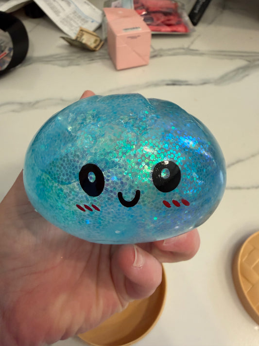 Glitter Mystery Dumplings with Water Glitter Base