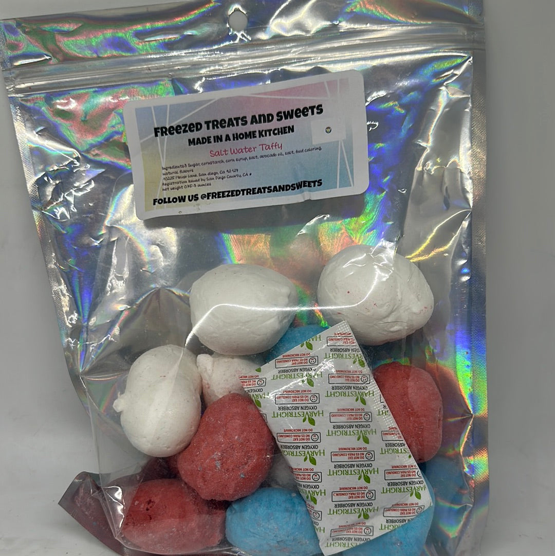 Freeze-Dried Saltwater Taffy