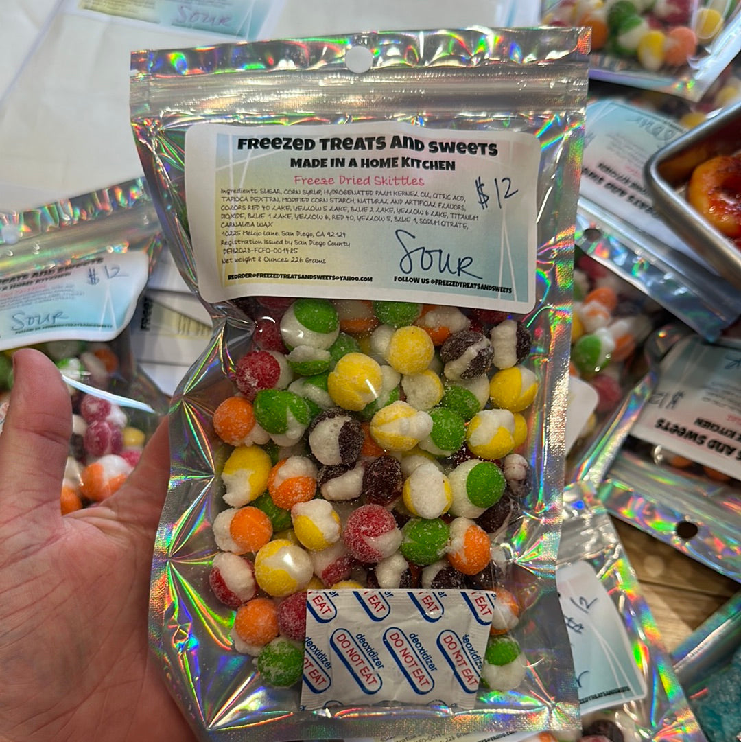 Freeze-Dried Sour Skittles