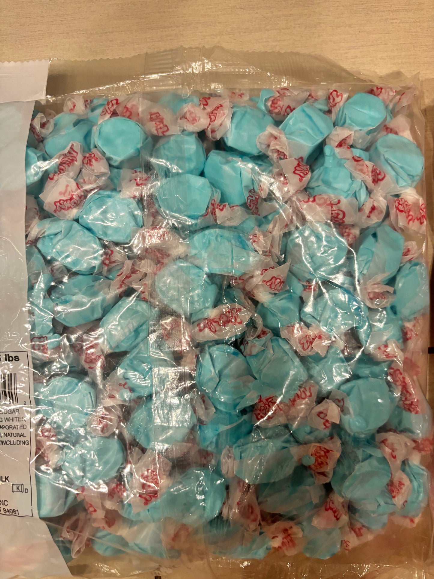 Freeze Dried Salt Water Taffy * Blueberry*