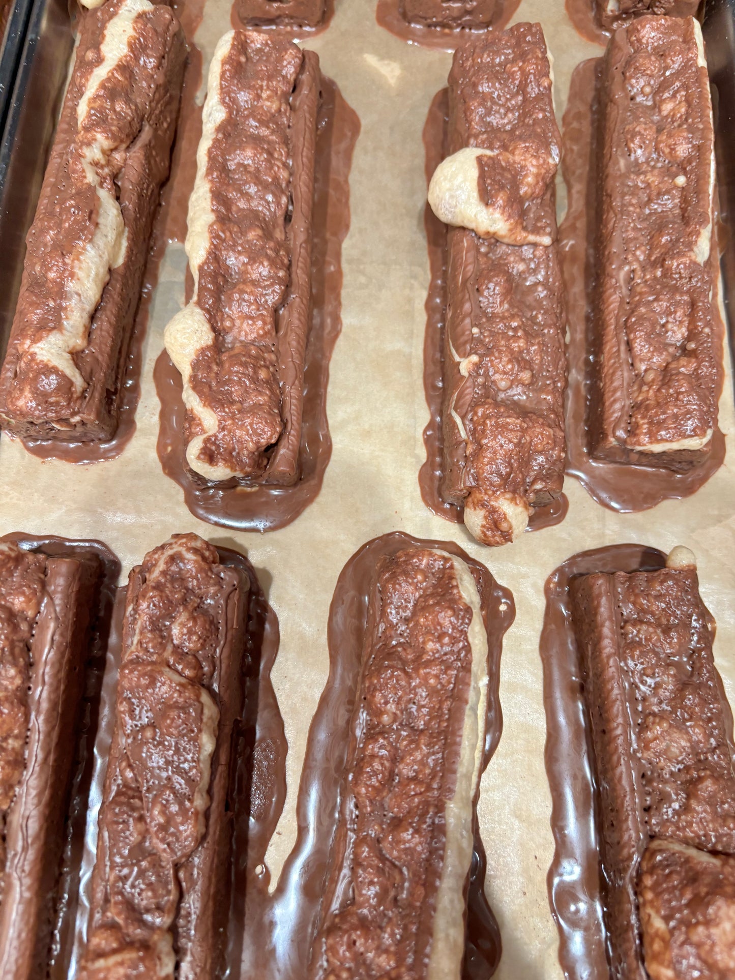 Freeze Dried Twix Bars