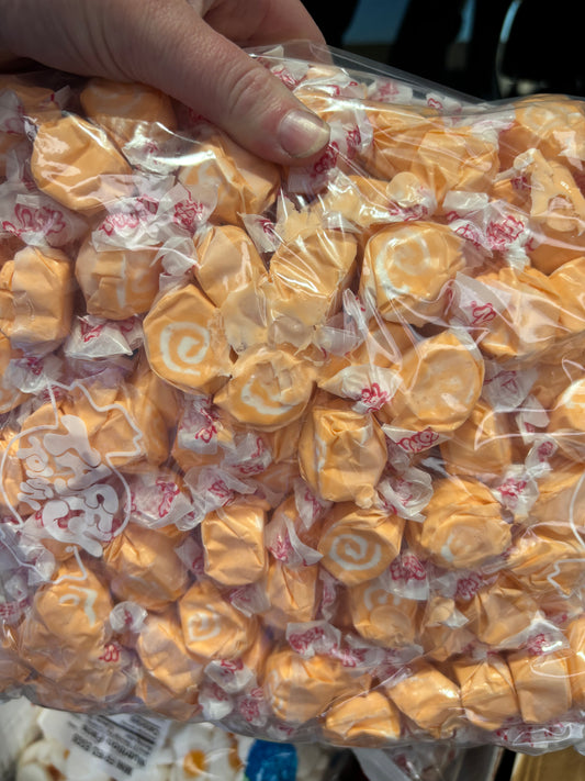 Freeze Dried Orange Creamsicle Freeze Dried Taffy