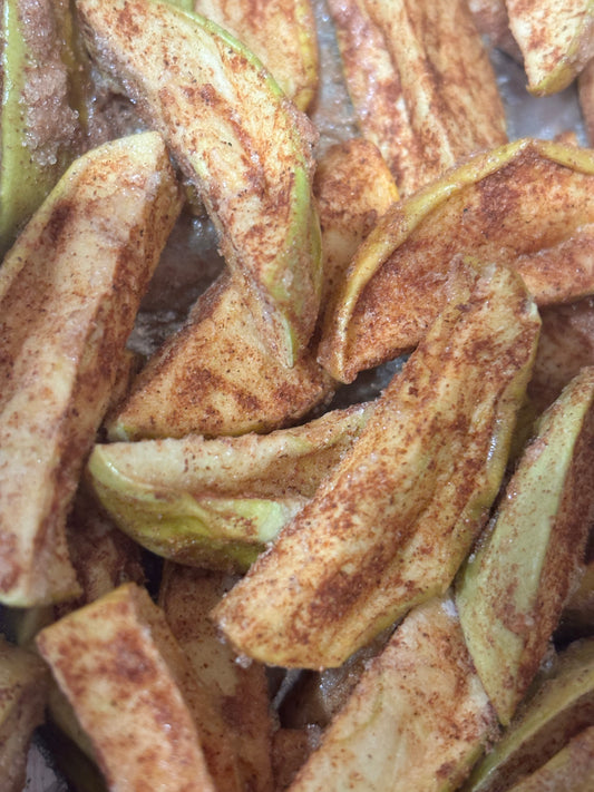 Freeze Dried Cinnamon Sugar Green Apples