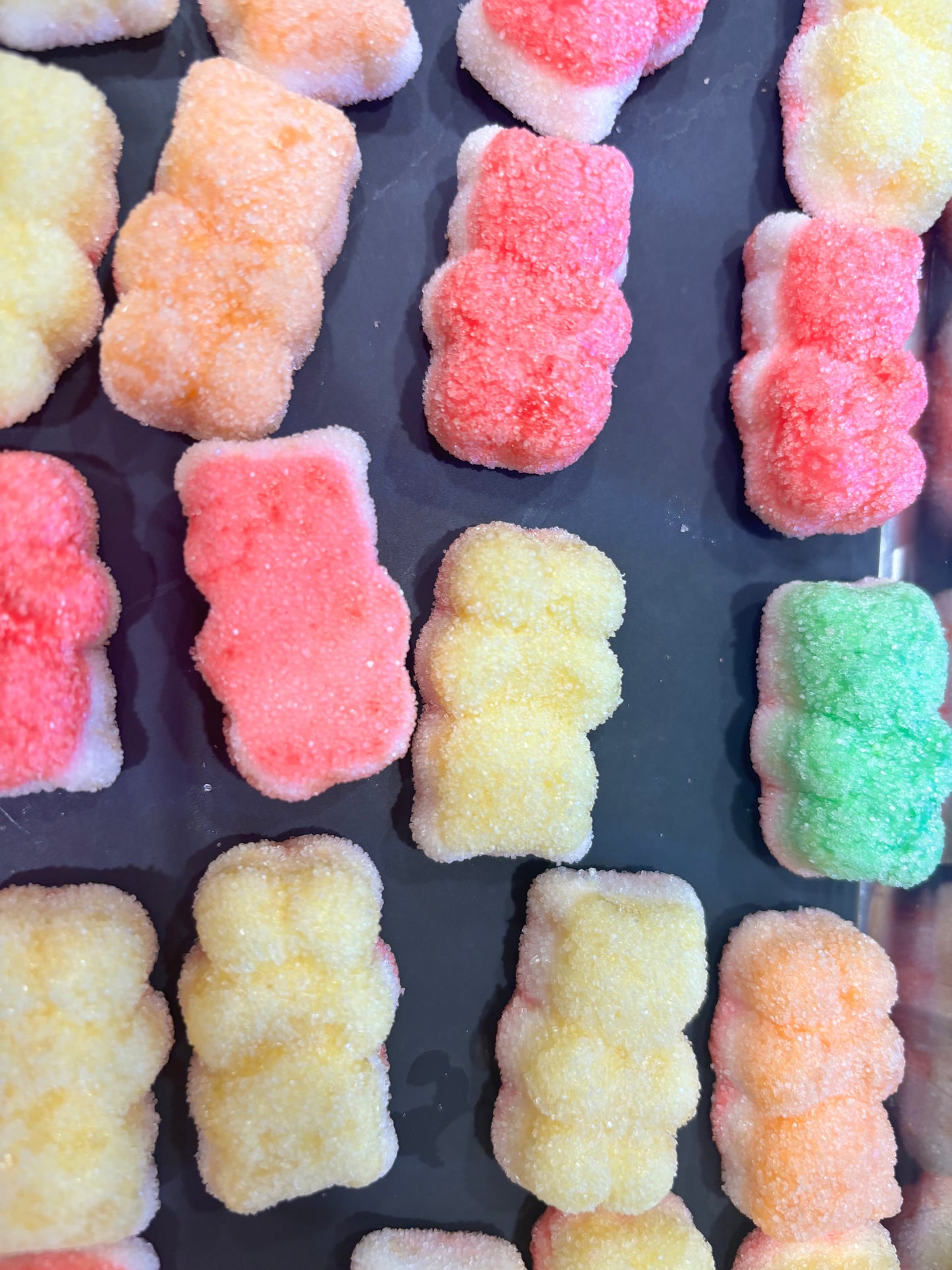 Freeze Dried Triple Sour Gummy Bears