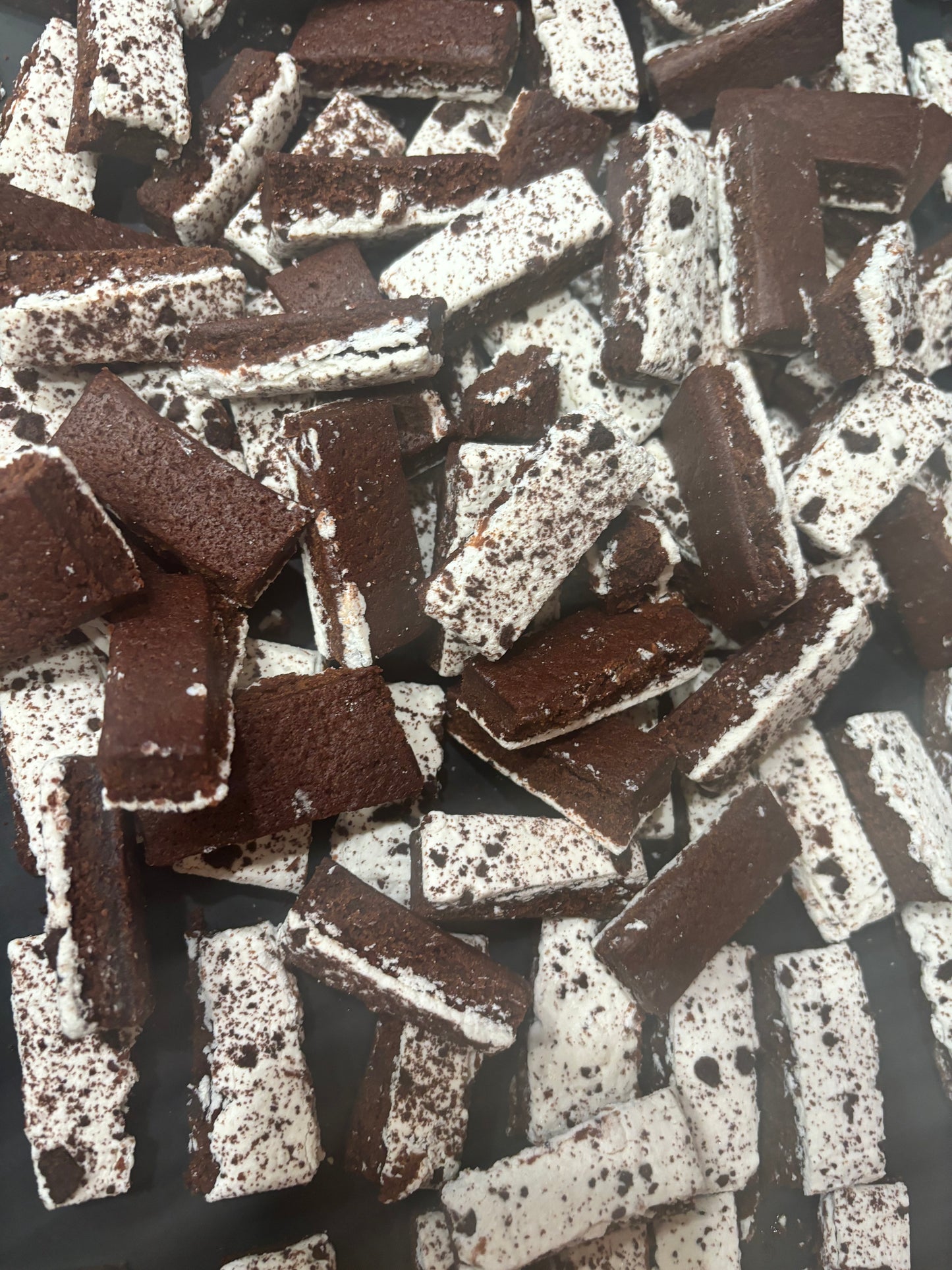 Freeze Dried Cookies & Cream Cosmic Brownies