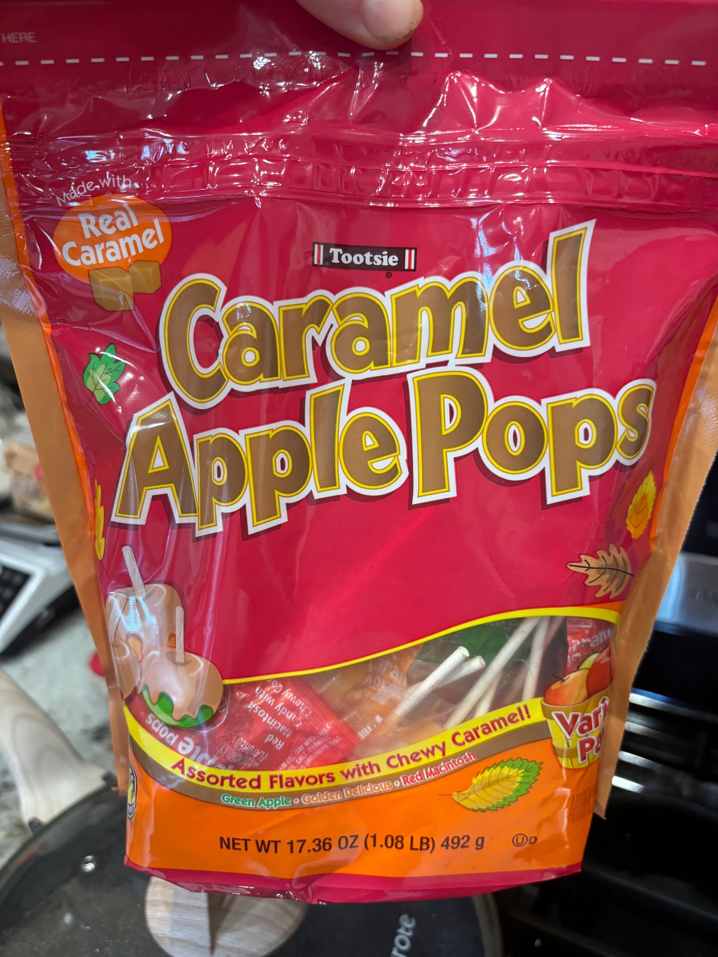 Freeze Dried Caramel Apple Pops * FALL EXCLUSIVE* 3 Apple flavors. McIntosh, golden & caramel apple