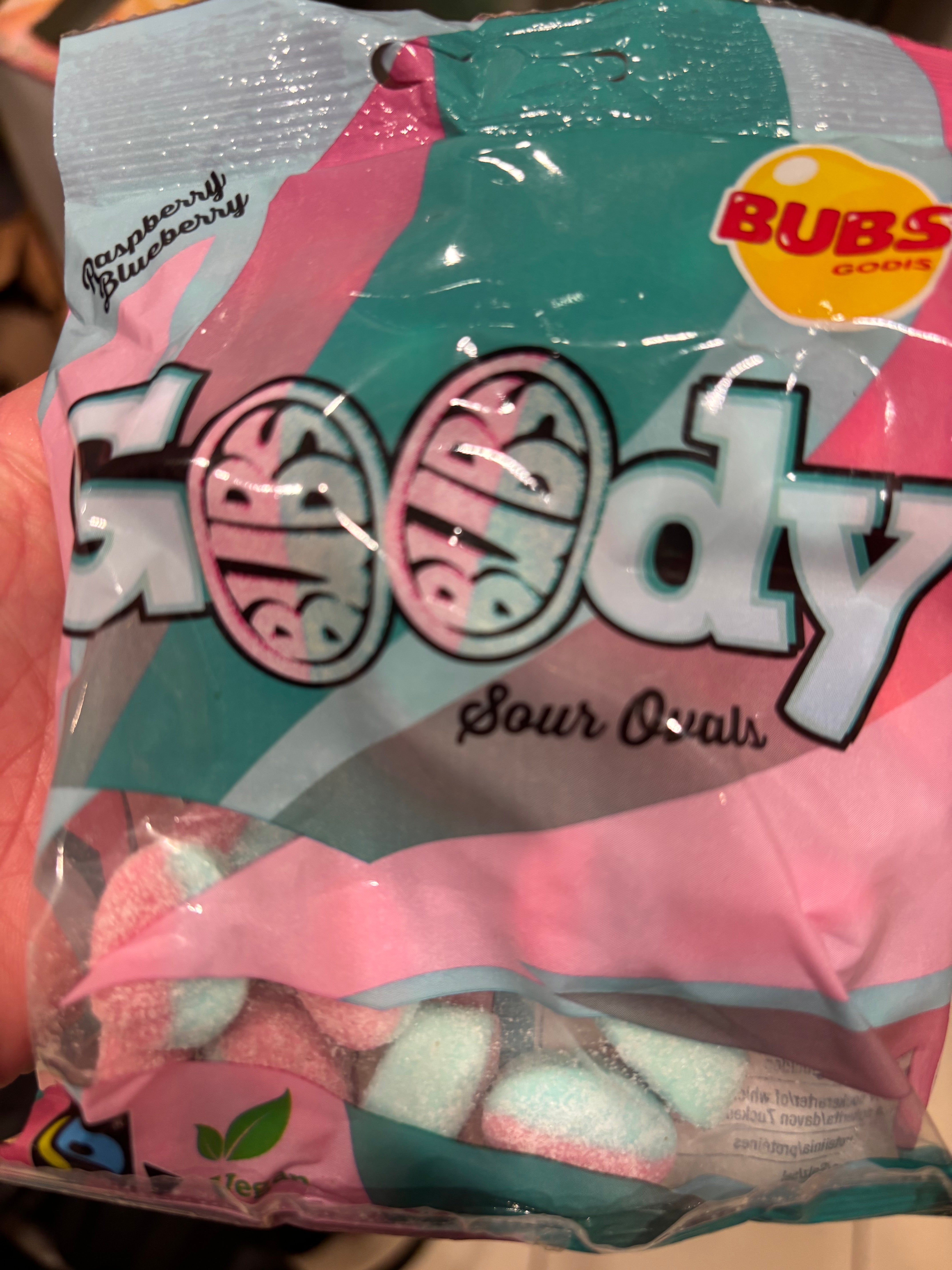 Bubs Sour Ovals Raspberry Blueberry Candy – Freezed Treats And Sweets