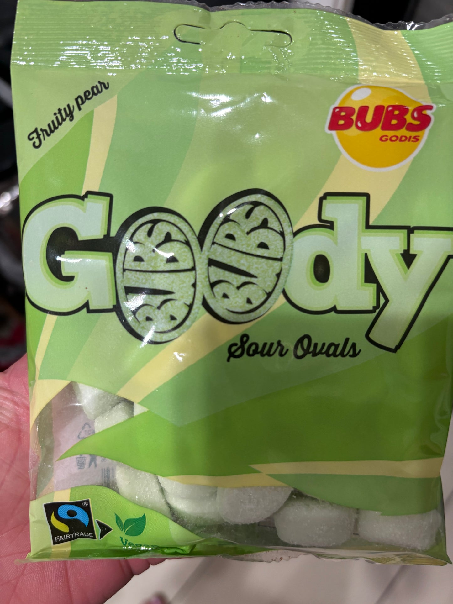 Bubs Sour Pear Candy