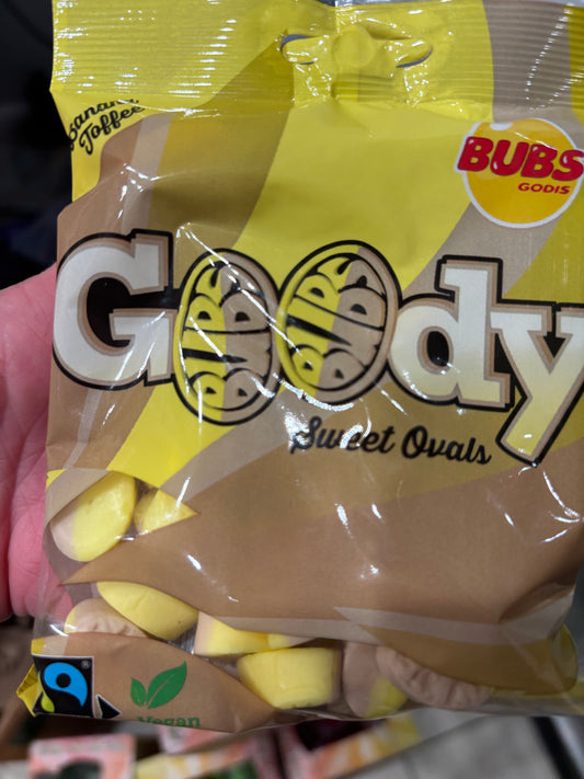 Bubs Banana Toffy Flavor Candy