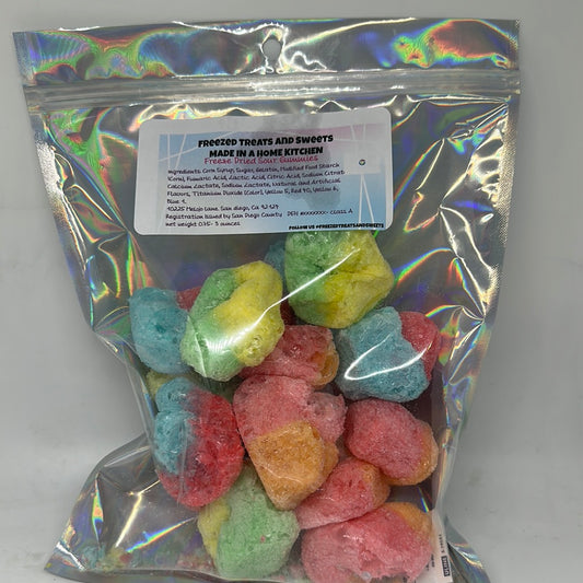 Freeze-Dried Sour Gummy Rings