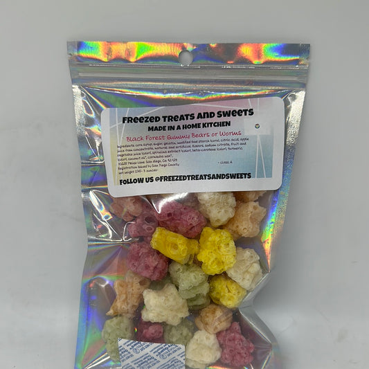 Freeze-Dried Organic Black Forest Gummy Bears