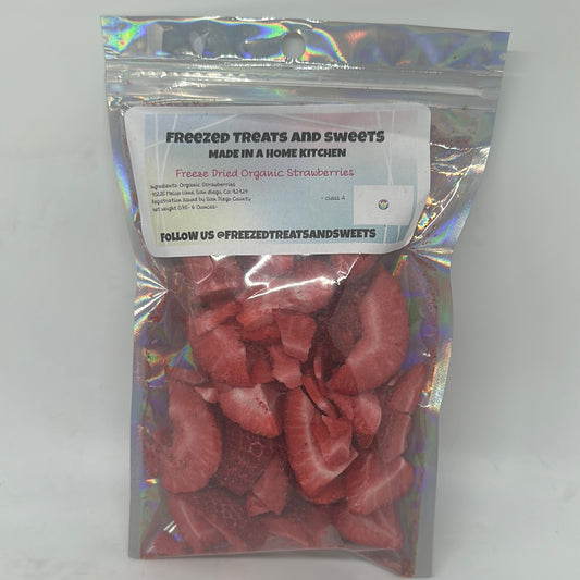 Freeze-Dried Organic Strawberries