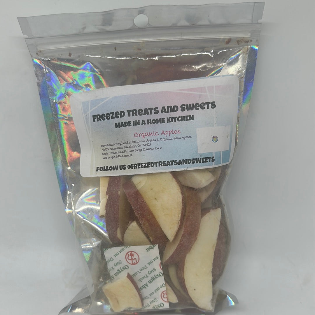 Freeze-Dried Red Delicious or Gala Apples.